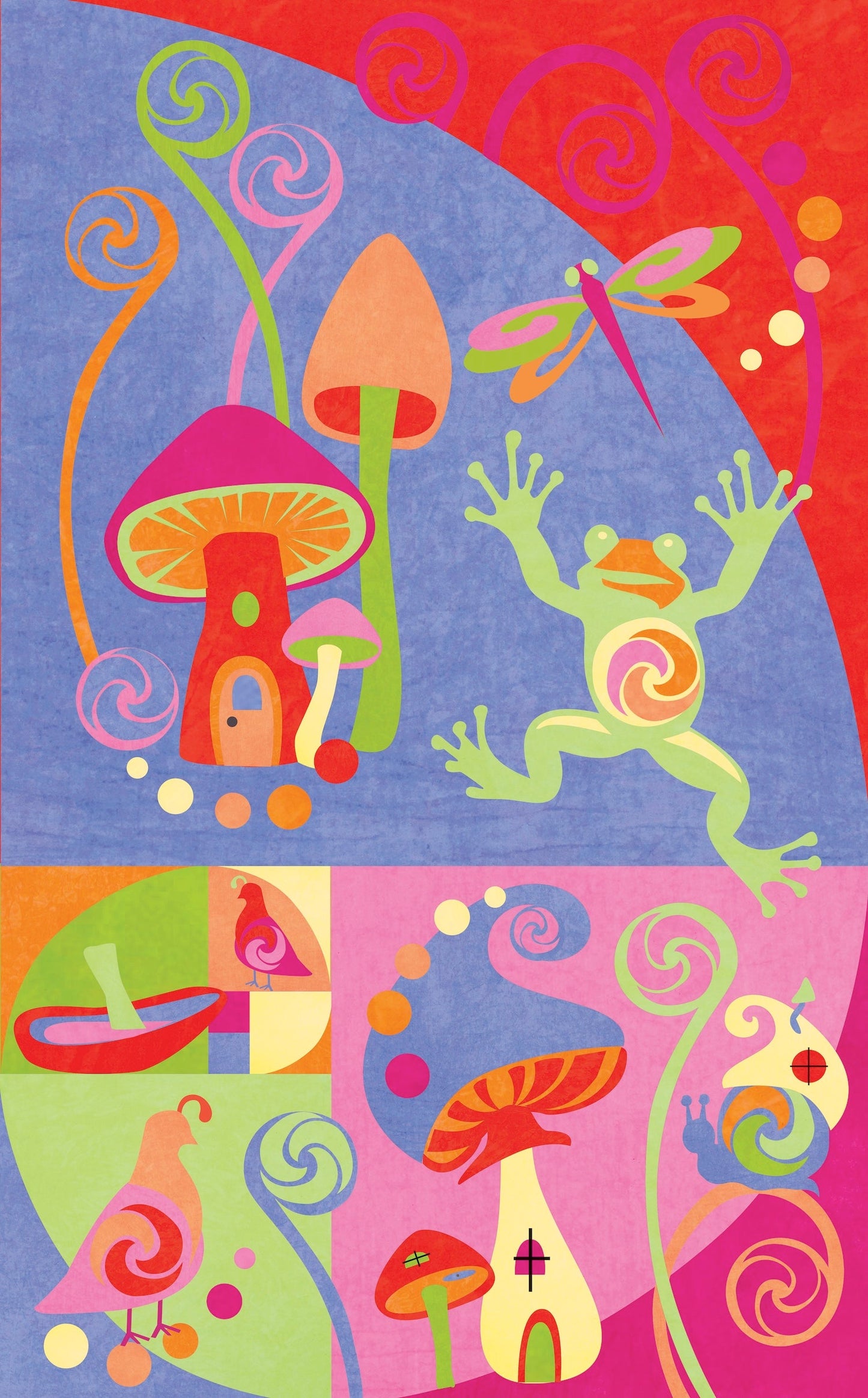 Fiddlehead Trail Quilt Pattern