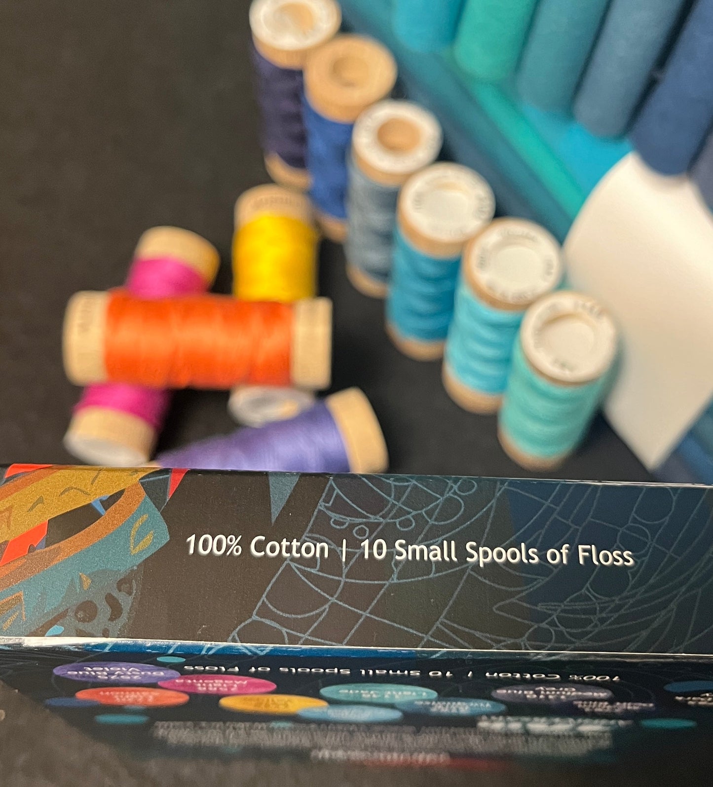 Aurifil Thread Collection: Abyss