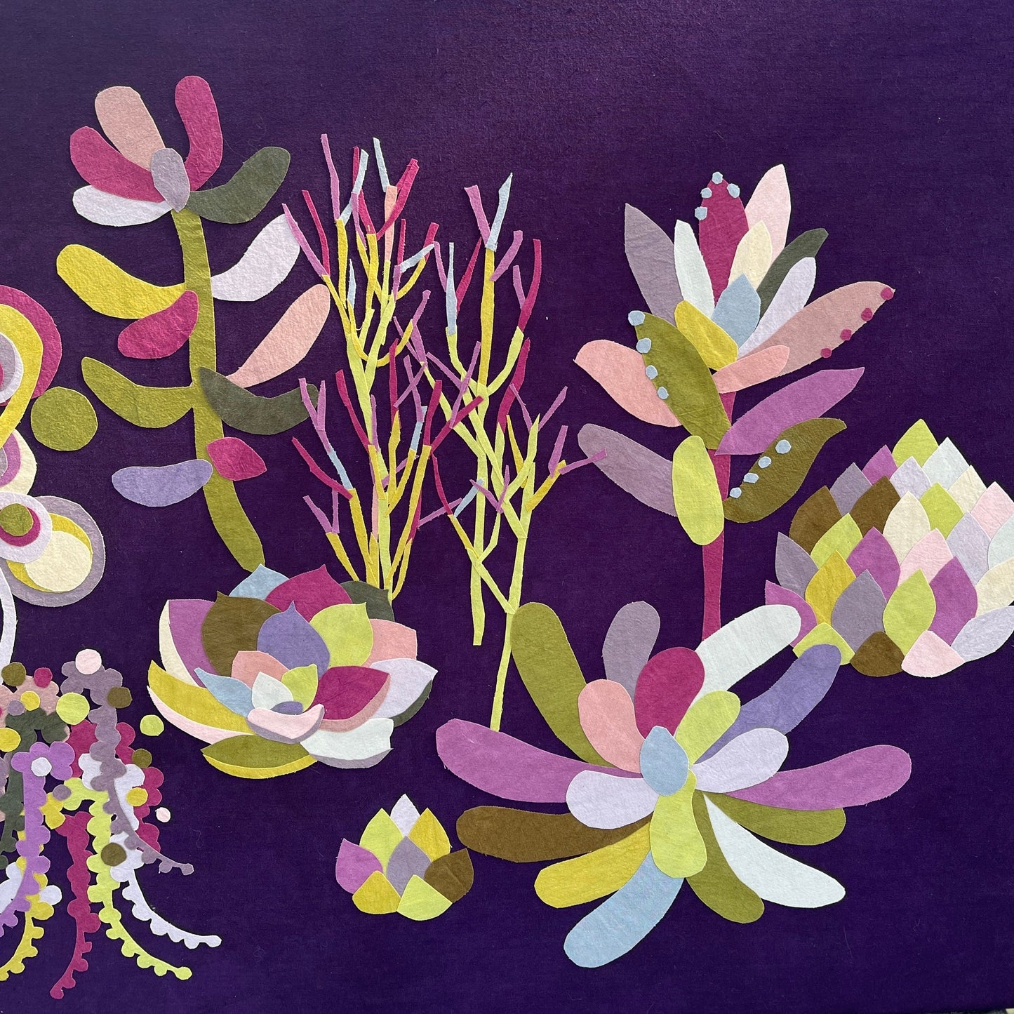 Artichoke Agave Pattern