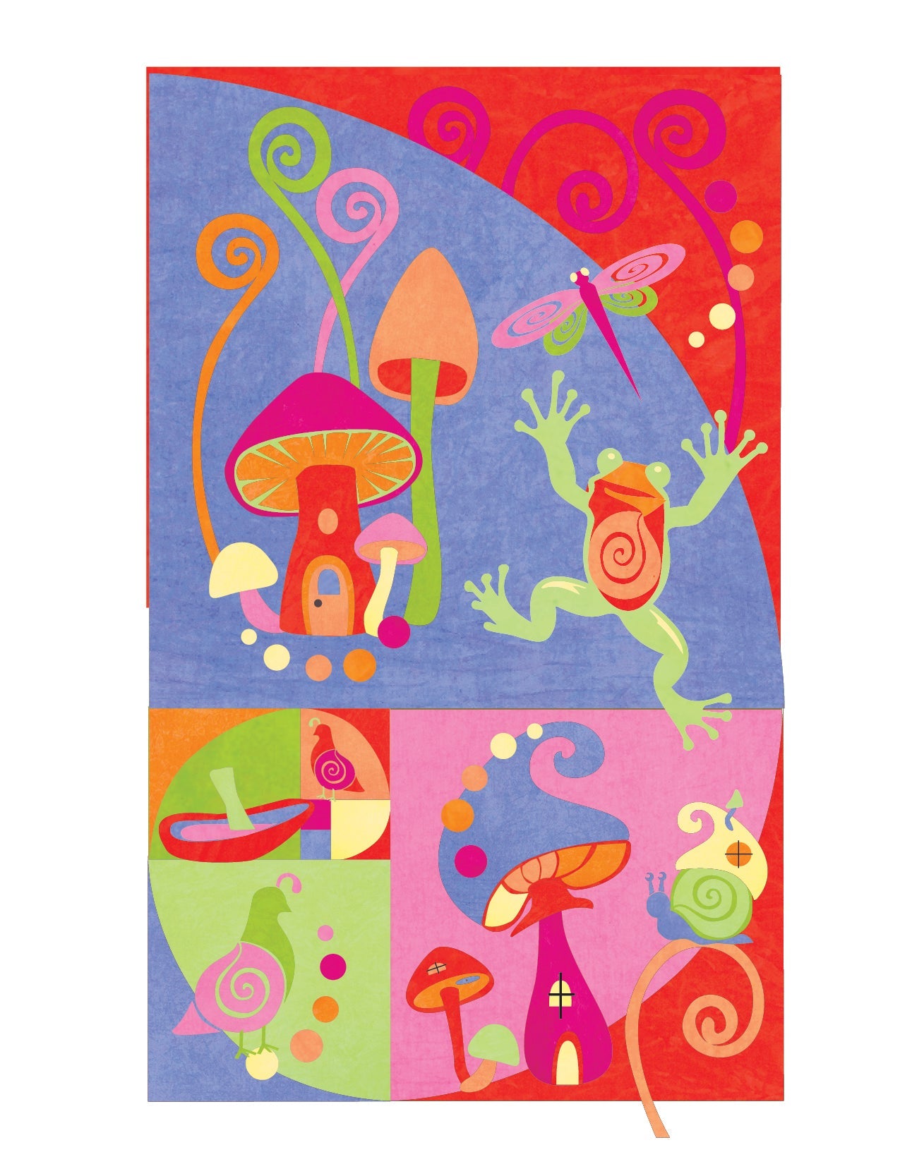 Fiddlehead Trail Quilt Pattern