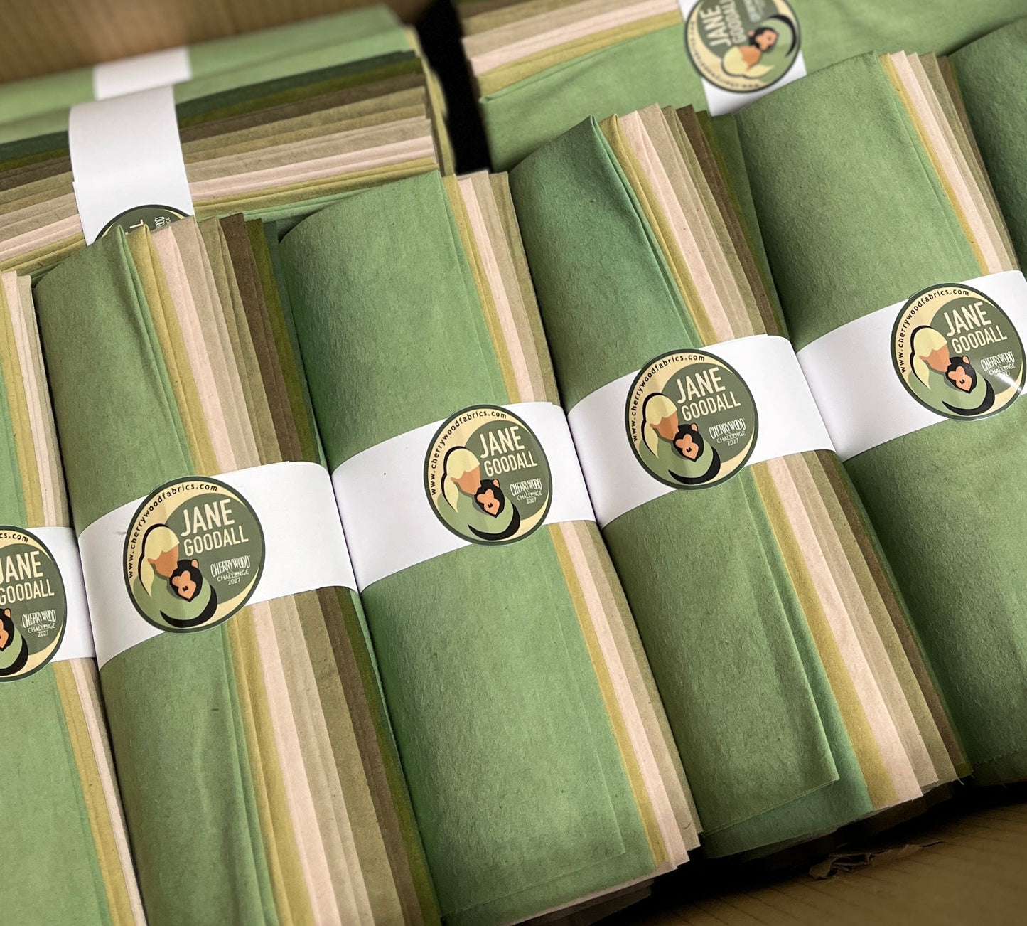 The Jane Goodall Challenge Bundle - Fat Quarters