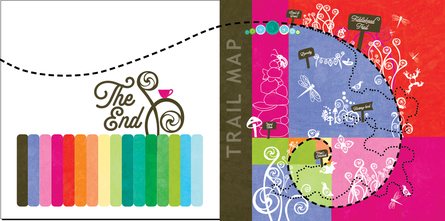 Snail, Quail & the Fiddlehead Trail - children's book