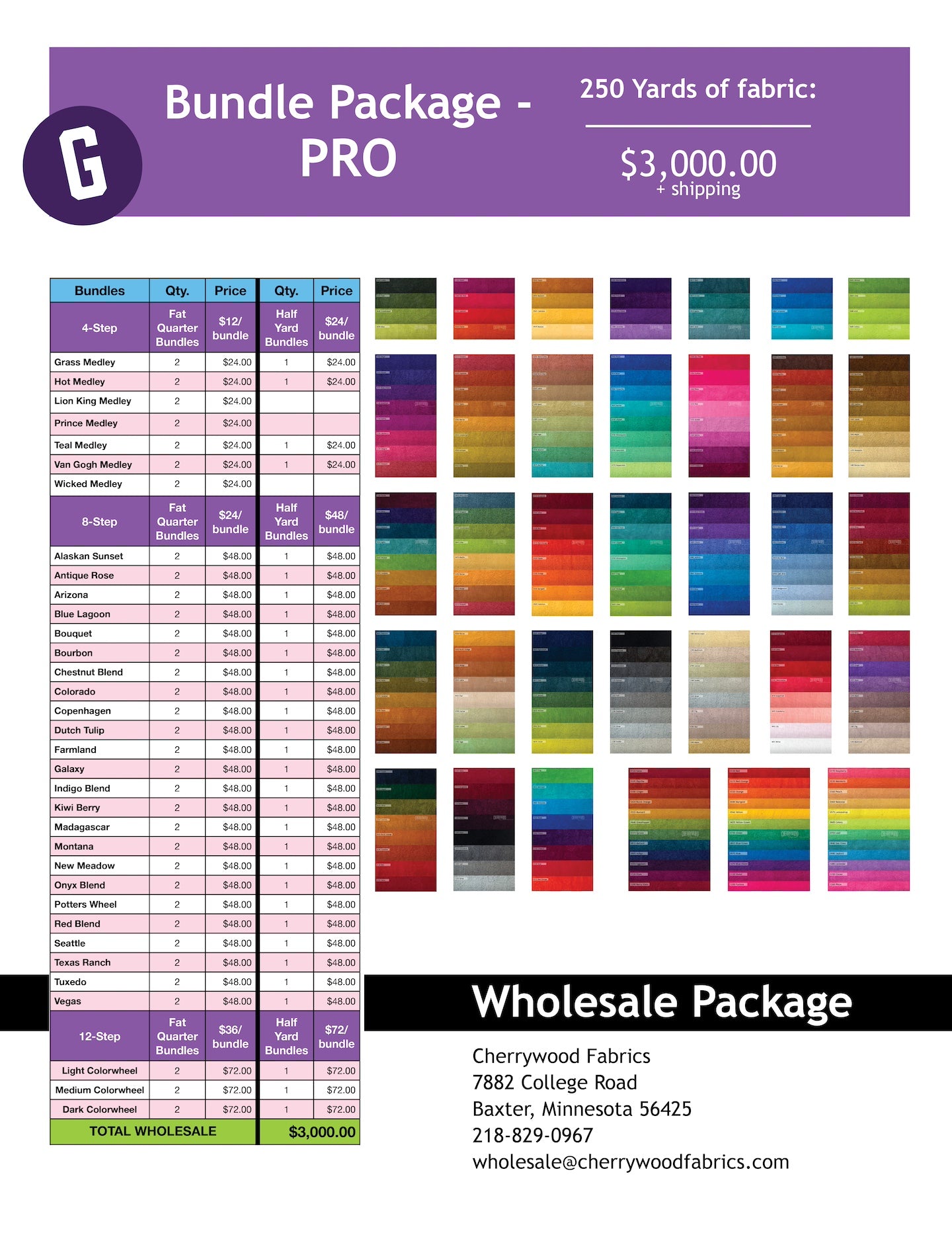 BUNDLE Package: PRO