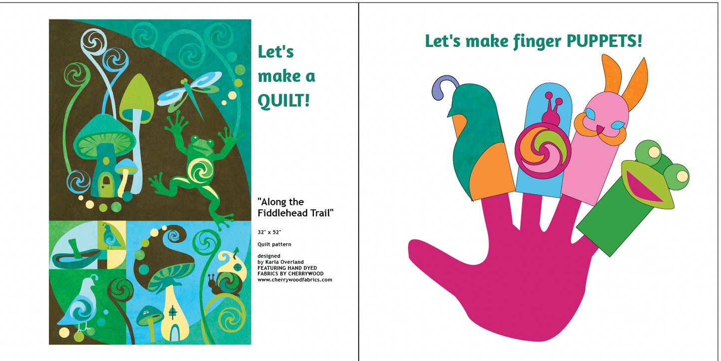 Snail, Quail & the Fiddlehead Trail - children's book